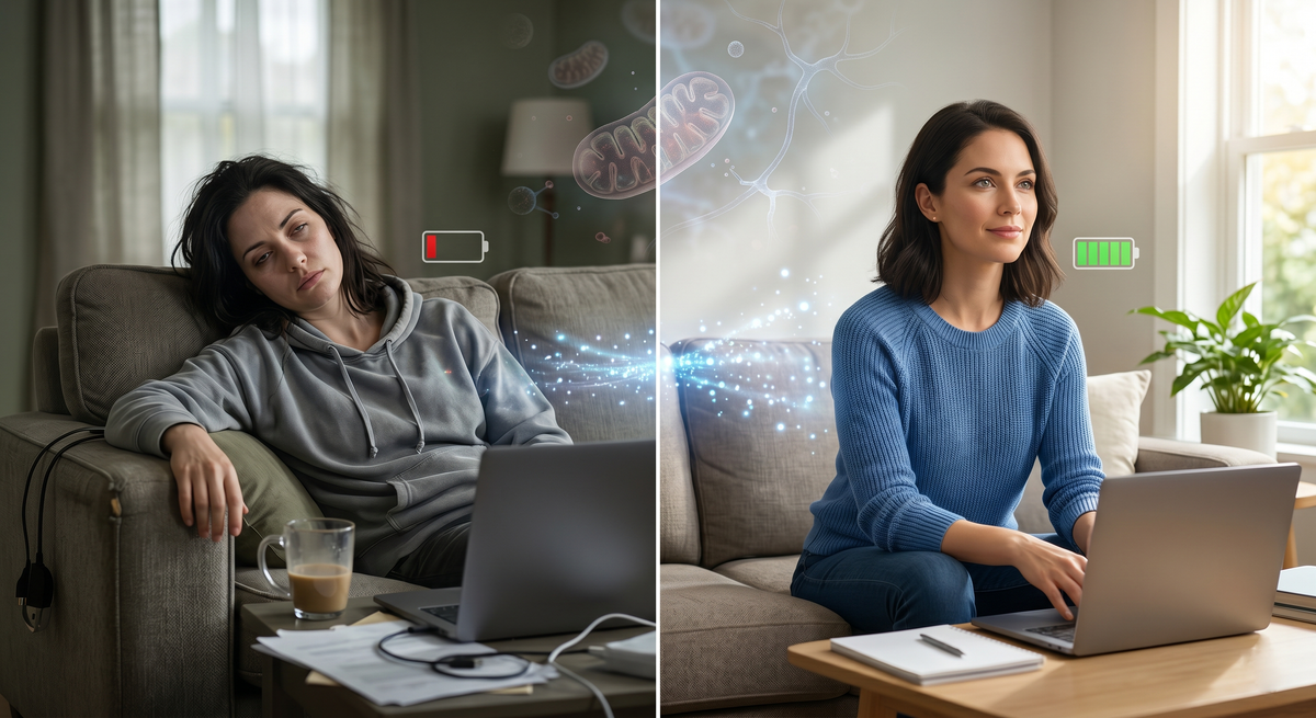 From Burnout to Battery-Full: How NAD+ Recharges Your Cells